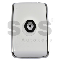OEM Smart Card Ren Megane 4/ Talisman Buttons:4 / Frequency:433MHz / Transponder:HITAG AES / NCF29A1M/ Blade signature:VA2 / Immobiliser System:BCM / Part. No: 285977147R / Keyless GO / WHITE COLOR