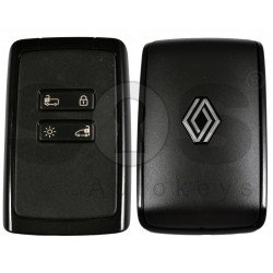 OEM Smart Card  Ren Bus Buttons:4 / Frequency:433MHz / Transponder: NCF29A HITAG AES/ Blade signature:VA2 / Immobiliser System:BCM /  Keyless GO / Black&silver / New Logo