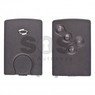 OEM Smart Key Ren Clio 4/ Samsung Buttons:4 / Frequency:433MHz / Transponder: PCF7953 / Blade signature:VA2 / Immobiliser System:BCM / Part No: 285971998R / Keyless GO