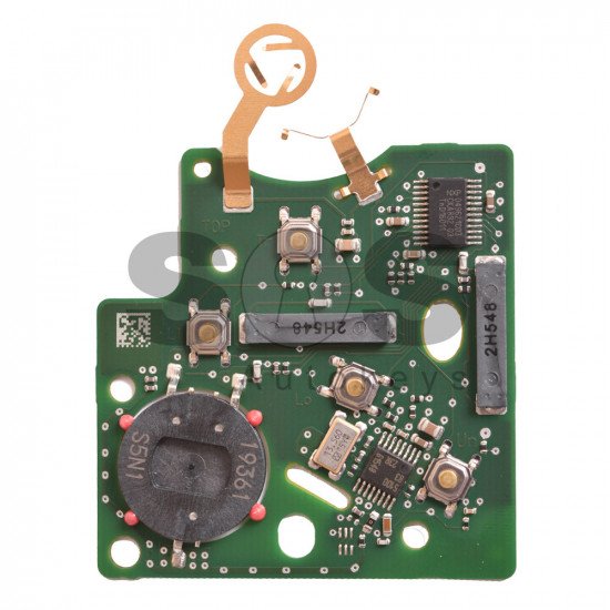 OEM Key (PCB) Ren Megane 3 Buttons:4 / Frequency:433MHz / Transponder: PCF7952 / Blade signature:VA2 / Immobiliser System:BCM / Keyless GO OEM Key (PCB) Ren Megane 3 Buttons:4 / Frequency:433MHz / Transponder: PCF7952 / Blade signature:VA2 / Immobiliser System:BCM / Keyless GO