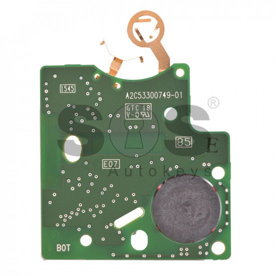 OEM Key (PCB) Ren Megane 3 Buttons:4 / Frequency:433MHz / Transponder: PCF7952 / Blade signature:VA2 / Immobiliser System:BCM / Keyless GO OEM Key (PCB) Ren Megane 3 Buttons:4 / Frequency:433MHz / Transponder: PCF7952 / Blade signature:VA2 / Immobiliser System:BCM / Keyless GO