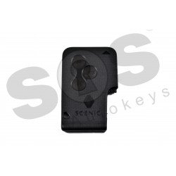 OEM Card for Ren Scenic Megane 2 Buttons:3 / Frequency:433MHz / Transponder:HITAG2/ PCF7947/ ID46 / Blade signature:VA2 / Immobiliser system:BCM / Part No: 7701209135 