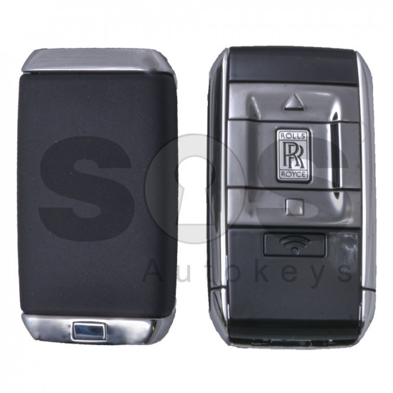 OEM Smart Key for Rolls Royce 2018+ Buttons: 3+1 / Frequency: 434MHz / Transponder: HITAG/ 128-bit AES / Blade signature: HU100R