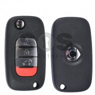 OEM Flip Key for SMART W453 2014+ Buttons:3+1 / Frequency 434MHz / Transponder:PCF 7961M AES / Blade signature:VA2 / Immobiliser System:BCM / (EUROPE/USA)
