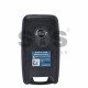 OEM Flip Key for SsangYong Buttons:3 / Frequency:433MHz / Transponder:Tiris DST80 80-Bit (LIGHT BLUE)