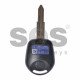 OEM Regular Key for SsangYong Buttons:2 / Frequency:477MHz / Transponder:TMS37145/ ID 49 - 60 80-Bit / Blade signature:SSA2P / Part No: 87170-32020