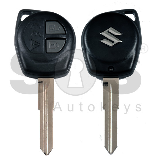 OEM Regular Key for Suzuki  BALENO  2022 Buttons:2 / Frequency:433MHz / Transponder: PCF7961/HITAG3  /  Part No: 37145M68P60