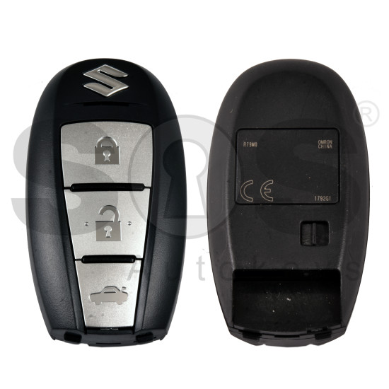OEM Smart Key for Suzuki CIAZ 2015  Buttons:3 / Frequency:433MHz / Transponder:  NCF295/HITAG 3   / Part No : 37172-M79M01 / Keyless GO