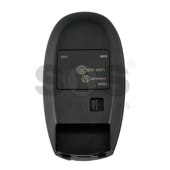 OEM Smart Key for Suzuki   Buttons:2 / Frequency:315MHz / Transponder:  NCF295/HITAG 3   / Part No :   37172-54P11CC    / Keyless GO