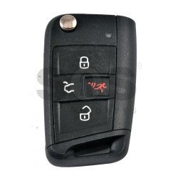 OEM Flip Key for Seat MQB 2019-2023 Buttons:3+1/ Frequency:315MHz / Transponder:NCP21    Part No: 6F0959752A/ 
