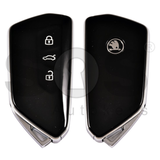 OEM Smart Key for  Skoda 2020+  Buttons:3/ Frequency:433MHz / Transponder:  5D/NCF295 / Part No: 5E3.959.753Q / Keyless Go