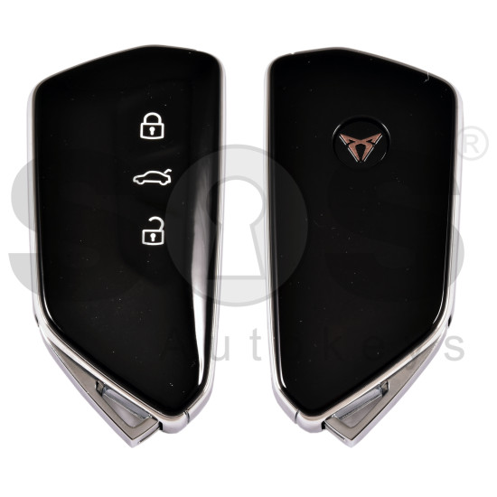 OEM Smart Key for Seat  Cupra 2020+  Buttons:3/ Frequency:433MHz / Transponder:    5D/NCF295 / Part No:   5FA.959.753AE / AB 	/ Keyless Go