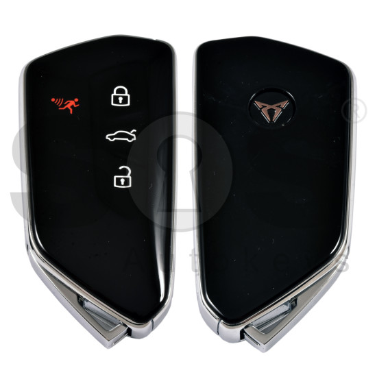 OEM Smart Key for Seat  Cupra  Buttons:3+1/ Frequency:433MHz / Transponder:NCF295XW /  Part No:  5FA 959 752 T/5FA959752T 	/ Keyless Go