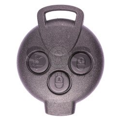 Regular Key for Smart ForTwo Buttons: 3 / Frequency: 433MHz / Transponder: PCF 7941 / Immobiliser System: BCM / Part. No: A4518203797