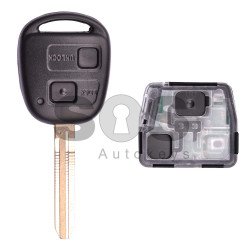Regular Key  for Toy Land Cruiser 120 Buttons:2 / Frequency:433MHz / Transponder: Texas Crypto/ 4D67/68/70 / First page: 33 / Blade signature:TOY-43 / Part No:89070-60792 (Remote Only)