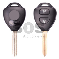 OEM Regular for Toy Buttons:2 / Frequency:433 MHz / Transponder:4D67 / Blade signature:TOY-43 / Immobiliser System:IMMO Box / Part No:89071-05020/89071-02030/89071-0F060 (Remote Only)