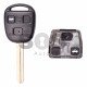 Regular Key  for Toy Land Cruiser 120 Buttons:2 / Frequency:433MHz / Transponder: Texas Crypto/ 4D67/68/70 / First page: 33 / Blade signature:TOY-43 / Part No:89070-60792 (Remote Only)