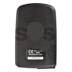 OEM Smart Key for Toy Auris/Rav 4 Buttons:3 / Frequency:434 MHz / Transponder:Tiris TMS 37200 / First Page:88 / Model:BA9EQ / Part No:89904-33501 / Keyless Go