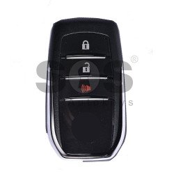 OEM Smart Key for Toyota HILUX 2017+ Buttons:2+1 / Frequency:433 MHz / Transponder:Texas Crypto 128-bit AES/RF430 / First Page: 39 / Model:BM1EW / Blade signature:TOY-94 / Immobiliser system:Smart System / Keyless Go
