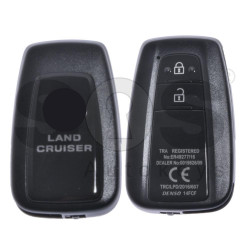 OEM Smart Key for Toy Land Cruiser 2017+ Buttons:2 / Frequency:433 MHz / Transponder:Texas Crypto/128-bit AES / First Page:A8 / Model:ER49277/16 / Blade signature:TOY-94 / Immobiliser system:Smart Module / Part.No:89904-60L70