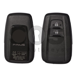 OEM Smart Key for Toy Prius Buttons:2 / Frequency:434MHz / Transponder: Toy-H /Texas Crypto/128-bit AES / First Page:A9 / Part No. 89904-47560 / Blade signature:TOY-94 / Immobiliser system:Smart System / Keyless Go