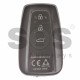 OEM Smart Key for Toy Land Cruiser Buttons:3 / Frequency: 433MHz / Transponder:Texas Crypto/ 128-Bit AES / First Page:A8 / Model: MR12641/2016 / Blade signature:TOY-94 / Part.No:89904-60L60
