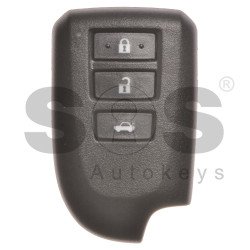 OEM Smart Key for Toyota Buttons:3 / Frequency: 434MHz / Transponder: Texas Crypto/ 128-bit/ AES / First Page: 39 / Model: BS1EK / Blade signature: VA2 / Keyless GO