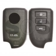 OEM Smart Key for Toy Buttons:3 / Frequency: 434MHz / Transponder: Texas Crypto/ 128-bit/ AES / First Page: 39 / Model: BS1EK / Blade signature: VA2 / Keyless GO