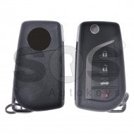 OEM Flip Key for Toy Camry / Hilux Buttons:3+1 / Frequency: 315MHz / Transponder: Texas Crypto/ 128-bit / AES / First Page:59