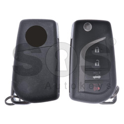 OEM Flip Key for Toy Camry / Hilux Buttons:3+1 / Frequency: 315MHz / Transponder: Texas Crypto/ 128-bit / AES / First Page:59
