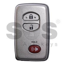 OEM Smart Key for Toy Fotuner Buttons:2+1 / Frequency:315MHz / Transponder: Texas Crypto/ ID 6D - 67/68/70 / First Page:98 / Part No: 89904-35010 / Keyless Go