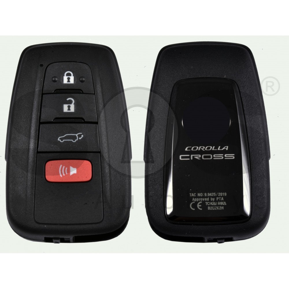 OEM Smart Key for Toyota Corolla Cross Buttons:3+1P / Frequency:434 MHz