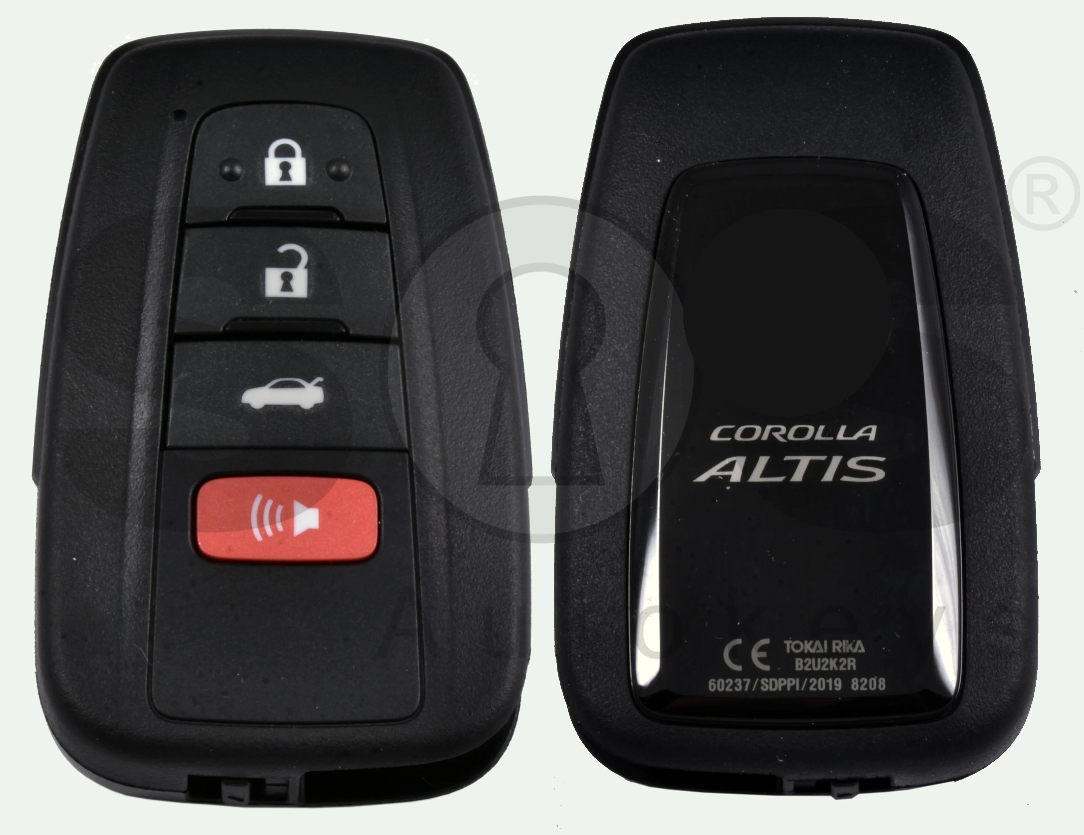 OEM Smart Key for Toy Corolla Altis Buttons:3+1P / Frequency:434