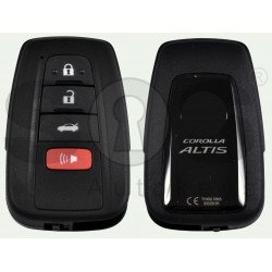OEM Smart Key for Toy Corolla Altis Hybrid Buttons:3+1P / Frequency:434 MHz / Transponder: NCF 29A1M / First Page:AA / Model B2U2K2R / Blade signature:TOY-94 / Immobilser system:Smart System / Keyless Go