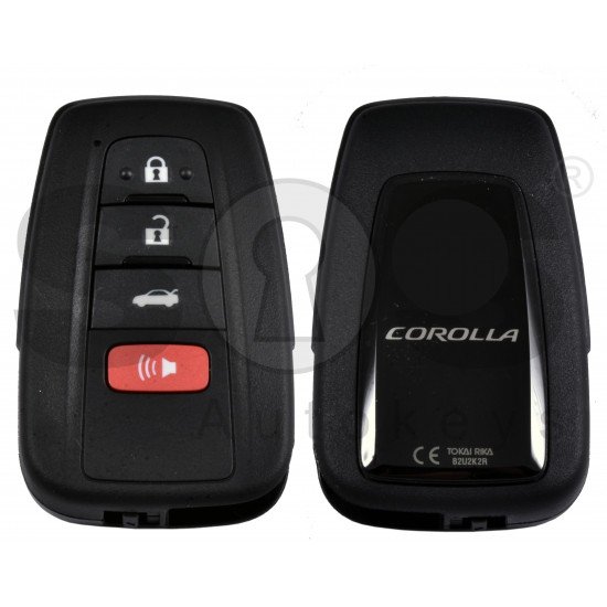 OEM Smart Key for Toy Corolla Buttons:3+1P / Frequency:434 MHz / Transponder: NCF 29A1M / First Page:AA / Model B2U2K2R / Blade signature:TOY-94 / Immobilser system:Smart System / Keyless Go