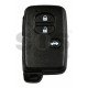 Smart Key for Toy Land Cruiser 150 Buttons:3 / Frequency:434MHz / Transponder:4D67 80-Bit / First Page:98 / Model:B75EA / Part No: 89904-05040 / Keyless Go
