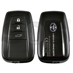 OEM Smart Key for Toyota Highlander 2020+ Buttons:3+1P / Frequency:434 MHz / Transponder: Tiris RF430 / First Page:8A / Part No : 8990H-0E020 / Keyless Go