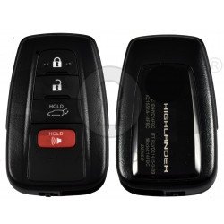 OEM Smart Key for Toy Highlander 2020+ Buttons:3 / Frequency:434 MHz / Transponder: Tiris RF430 / First Page:8A / Part No : 8990H-0E200 / Keyless Go