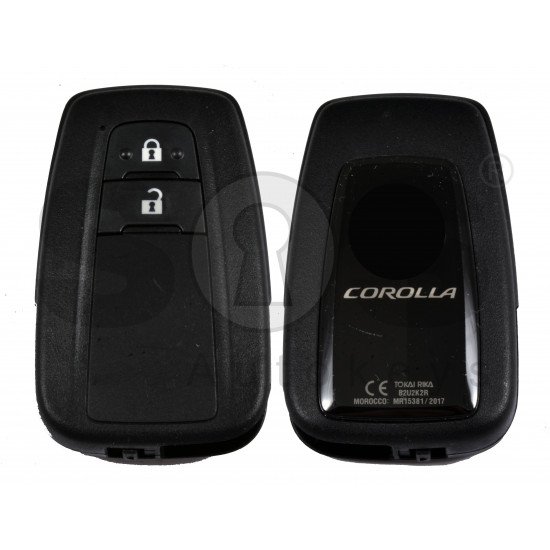 OEM Smart Key for Toy Corolla Buttons:2 / Frequency:434 MHz / Transponder: NCF 29A1M / HITAG AES / First Page:AA / Model B2U2K2R /Part No : 8990H-02050 / Blade signature:TOY-94 / Immobilser system:Smart System / Keyless Go
