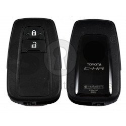 OEM Smart Key for Toyota CH-R Buttons:2 / Frequency:315 MHz / Transponder: NCF 29A1M / HITAG AES / First Page:AA / Model BR2EX / / Blade signature:TOY-94 / Immobilser system:Smart System / Keyless Go