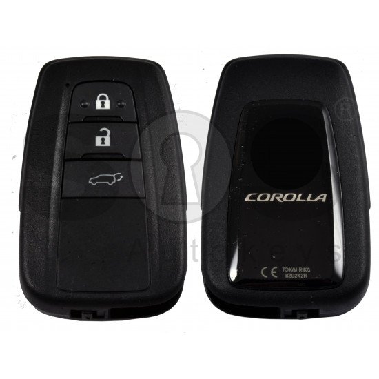 OEM Smart Key for Toy Corolla 2021+ Buttons:3 / Frequency:434 MHz / Transponder: NCF 29A1M / HITAG AES / First Page:AA / Model B2U2K2R/