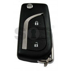 OEM Flip Key for Toyota   Buttons:2 / Frequency: 433MHz / Transponder:RF430 (8A) H-39 Chip / First Page:8A  / Blade signature: VA2 / Model : TOKAI RIKA B3A2A2A