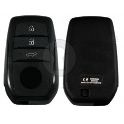 OEM Smart Key for Toyota Yaris 2020+ Buttons:3 / Frequency:433 MHz / Transponder: NCF29A1M / Blade Signature:TOY-94 / Immobiliser System:Smart System / Keyless Go