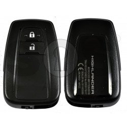 OEM Smart Key for Toy HIGHLANDER 2022+ Buttons:2 / Frequency:433 MHz / Transponder: TIRIS RF430 (8A)/ First Page:A8 / Model:14FCC / Blade signature:TOY-94 / Immobiliser system:Smart Module / Part.No:8990H-0E070	