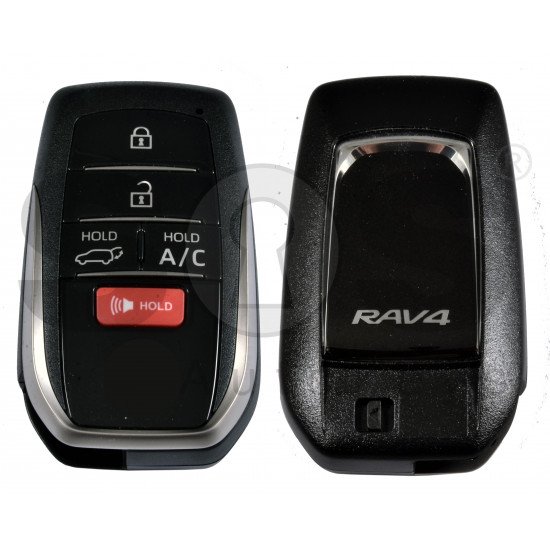 OEM Smart Key for Toy RAV4 2022+ Buttons:4+1 / Frequency: 315MHz / Transponder: TIRIS RF430 (8A)  / First Page: 8A  /  Part No : 8990H-42380	/  Keyless Go