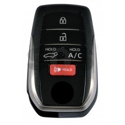 OEM Smart Key for Toy RAV4 2022+ Buttons:4+1 / Frequency: 315MHz / Transponder: TIRIS RF430 (8A)  / First Page: 8A  /  Part No : 8990H-42380	/  Keyless Go