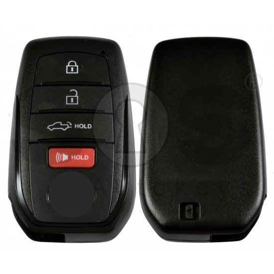 OEM Smart Key for Toy TUNDRA 2022+ Buttons:3+1 / Frequency: 315MHz / Transponder: TIRIS RF430 (8A)  / First Page: 8A  /  Part No :8990H-0C010	/  Keyless Go