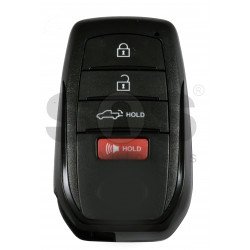 OEM Smart Key for Toy TUNDRA 2022+ Buttons:3+1 / Frequency: 315MHz / Transponder: TIRIS RF430 (8A)  / First Page: 8A  /  Part No :8990H-0C010/8990H-0C011/8990H-0C012/8990H-AK010 / Keyless Go