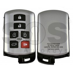 OEM Smart Key for Toy SIENNA 2011-2017 Buttons:5+1 / Frequency: 315MHz / Transponder:  TIRIS 4D  /  Part No :89904-08010		/  Keyless Go