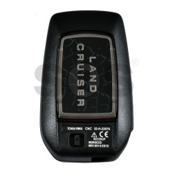 OEM Smart Key for Toy LAND CRUISER 2020 Buttons:2 / Frequency:433 MHz / Transponder: TIRIS RF430 (8A)/ First Page:A8 / Model:B2Z2K2P /  / Part.No:89904-60X50/89904-60Y10